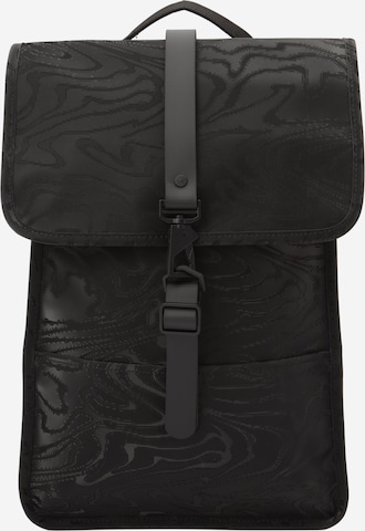 RAINS Reppu värissä musta: etupuoli