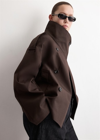 MANGO Between-Season Jacket 'Lipa' in Brown