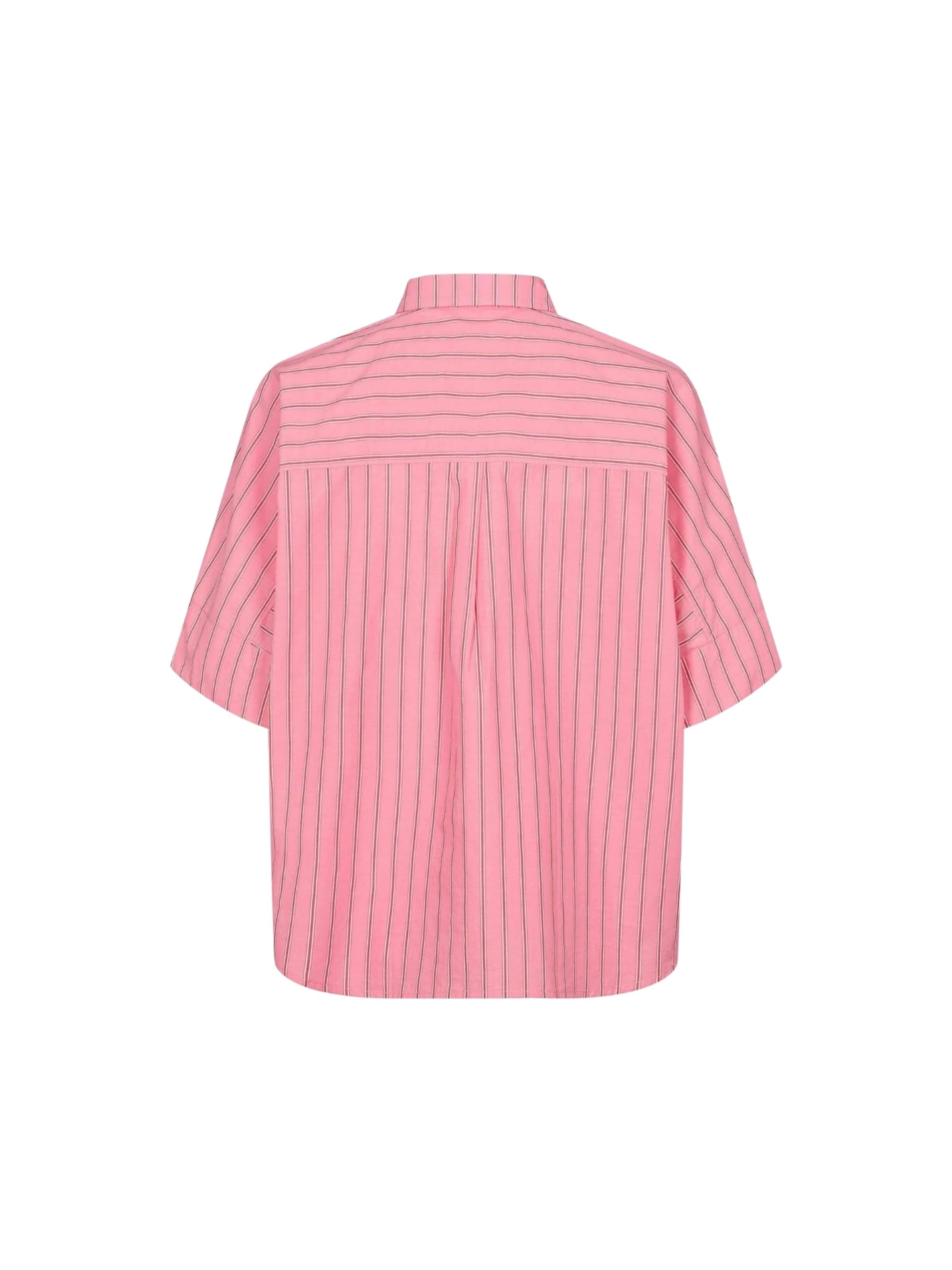 U.S. POLO ASSN. Tričko ' Melodie Striped ' – pink