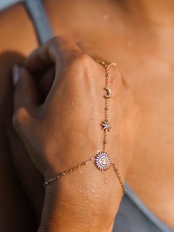 hiBALI Bracelet 'Stella Hand Chain' in Gold