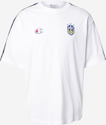 Champion Authentic Athletic Apparel T-Shirt in Weiß: Vorderseite