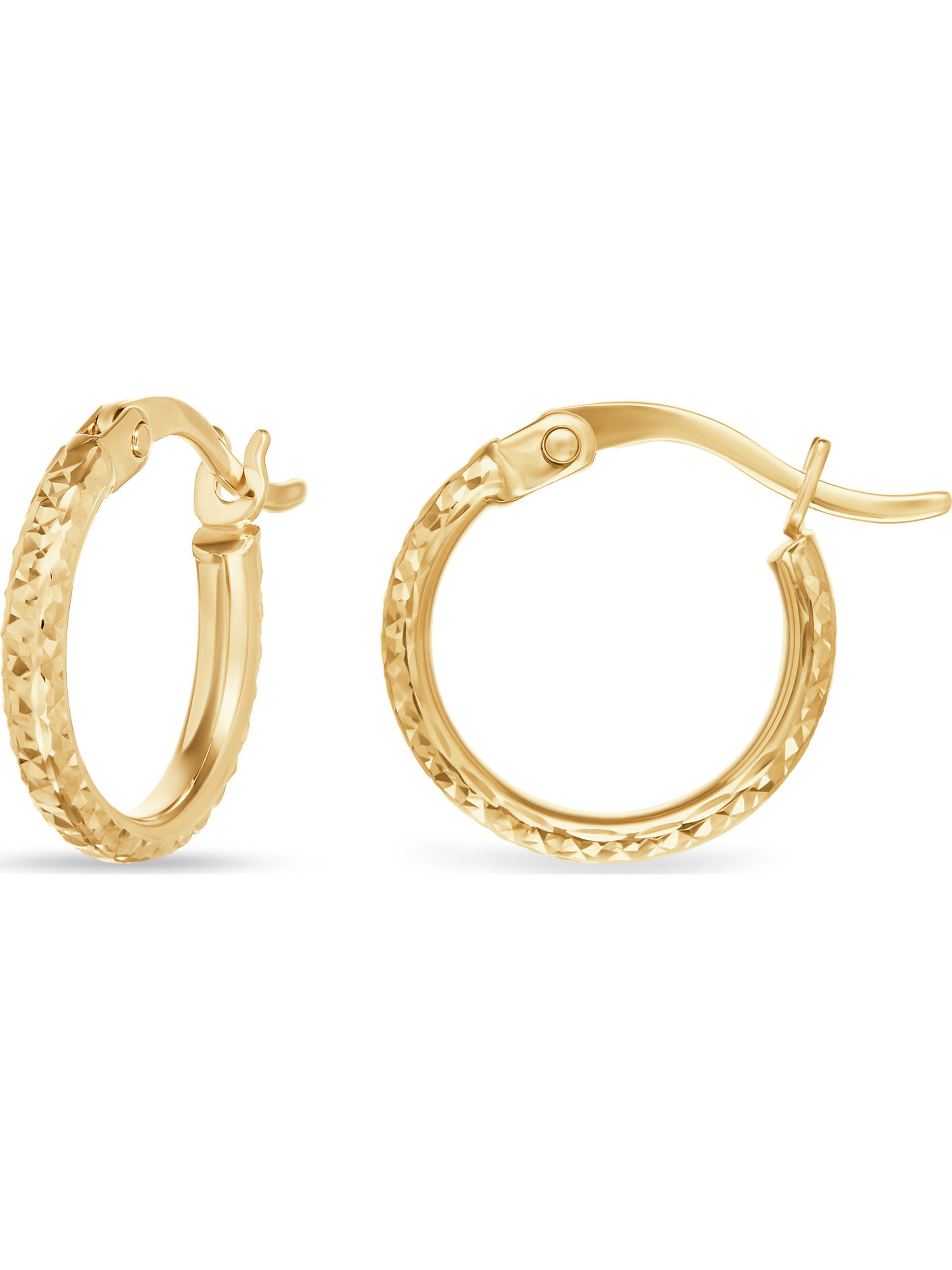 FAVS Ohrringe in Gold: Vorderseite