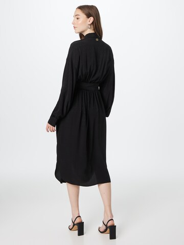 Twinset Shirt Dress in Black