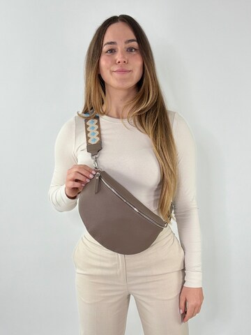 lePelou Fanny Pack 'JUNA large' in Grey