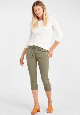 Fransa Regular Pants 'Zalin 5' in Green