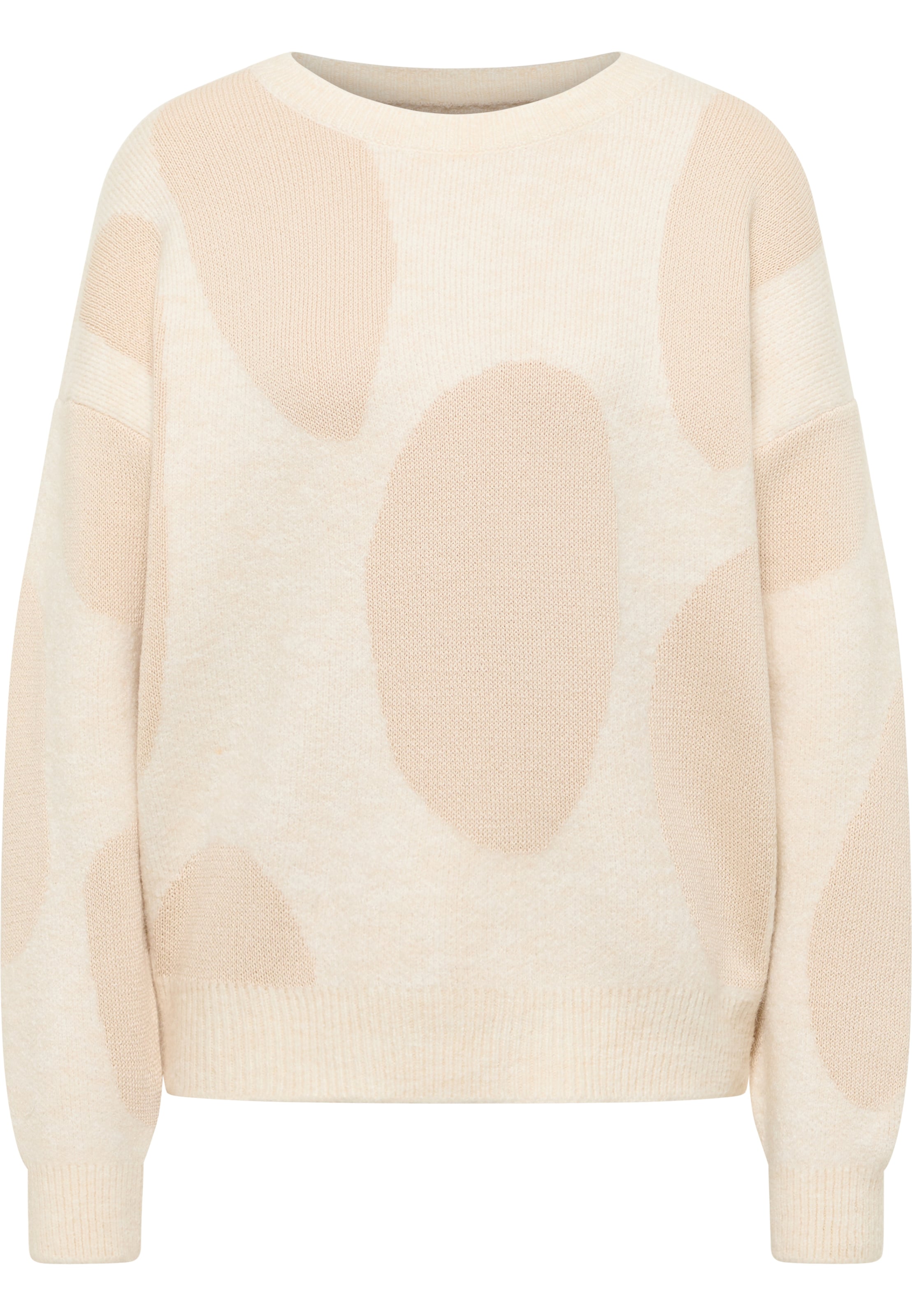 MUSTANG Sweatshirt 'Style Dana' in Beige: front