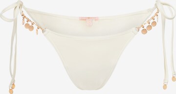 Moda Minx Bikini Bottoms 'Valentina' in White: front