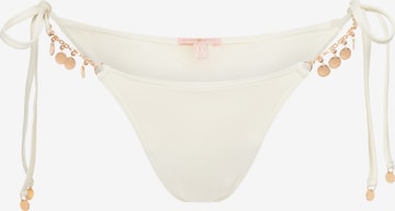 Pantaloncini per bikini 'Valentina' di Moda Minx in bianco: frontale