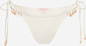 Moda Minx Bikini Bottoms 'Valentina' in White: front