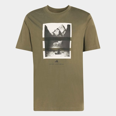 ADIDAS SPORTSWEAR Shirt in Olive / Black / White, Item view