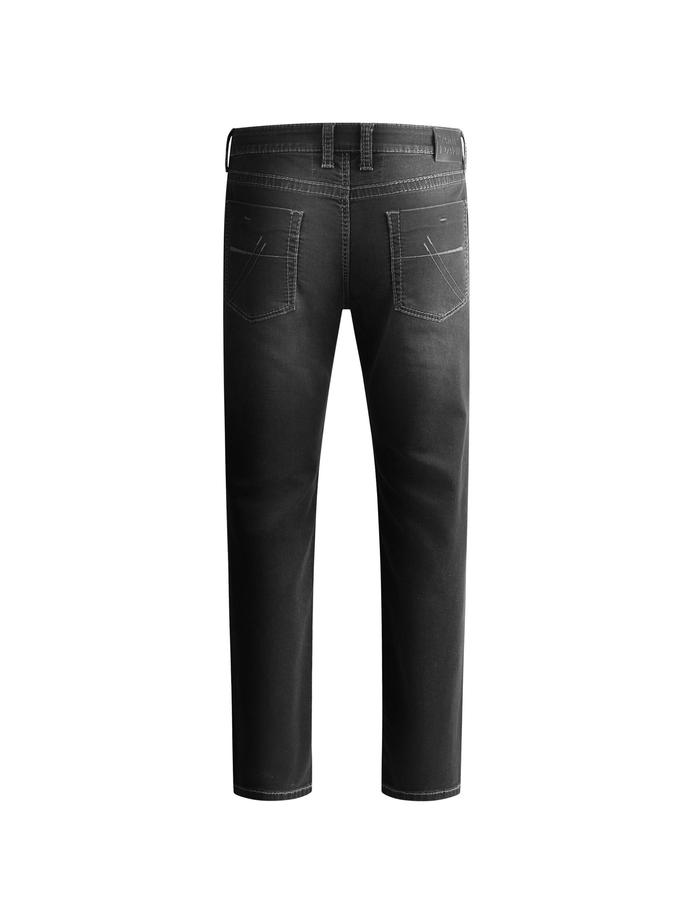 CAMP DAVID Regular Jeans in Black