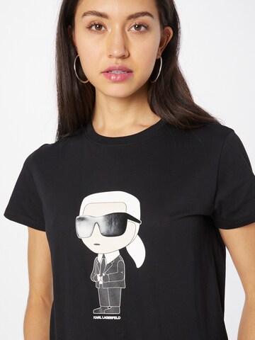 Karl Lagerfeld Футболка 'Ikonik 2.0' в Черный