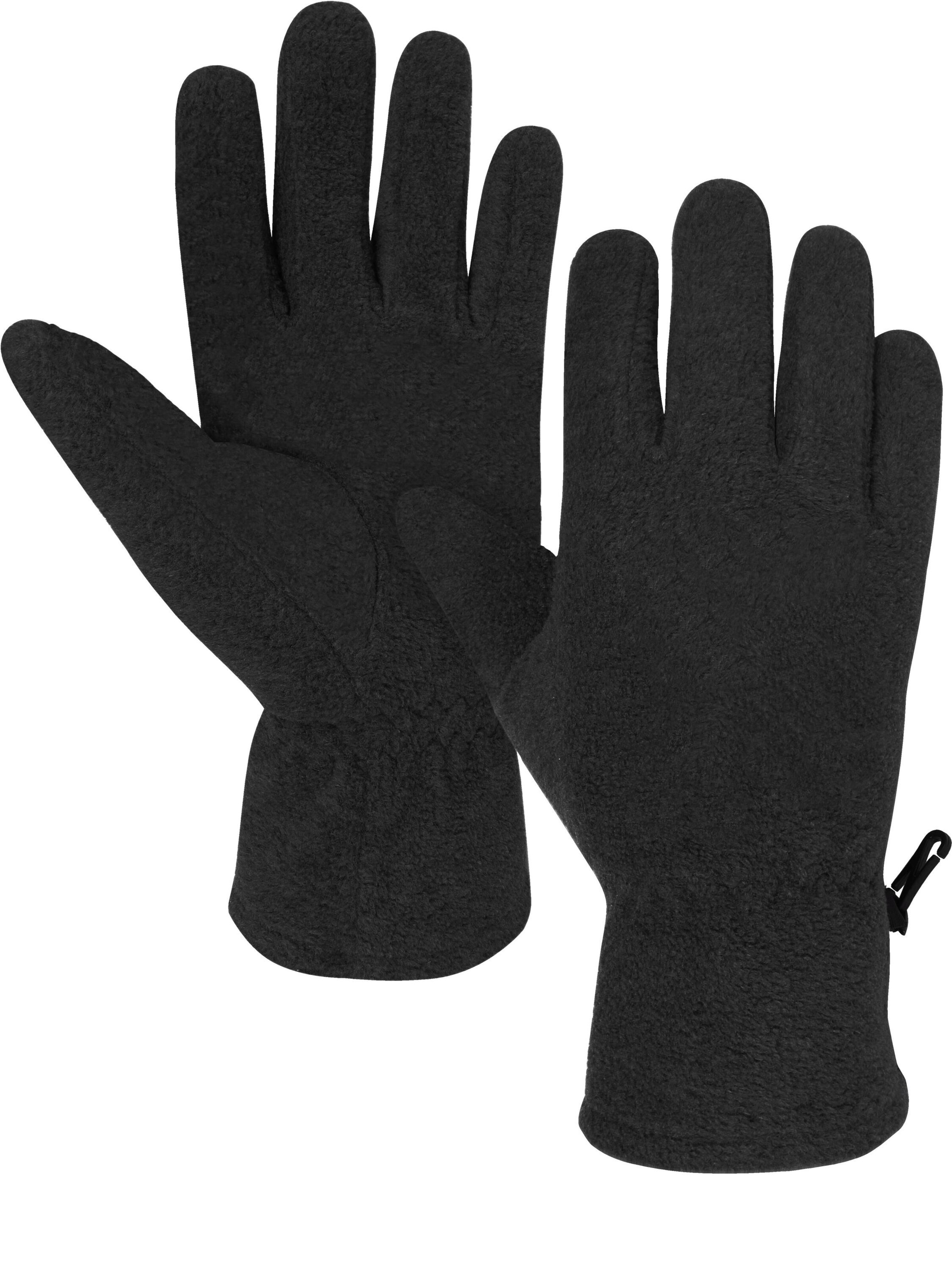 Gants de sport 'Arsuk' normani en noir : devant