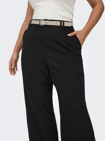 ONLY Carmakoma Wide leg Broek 'CARVictoria' in Zwart