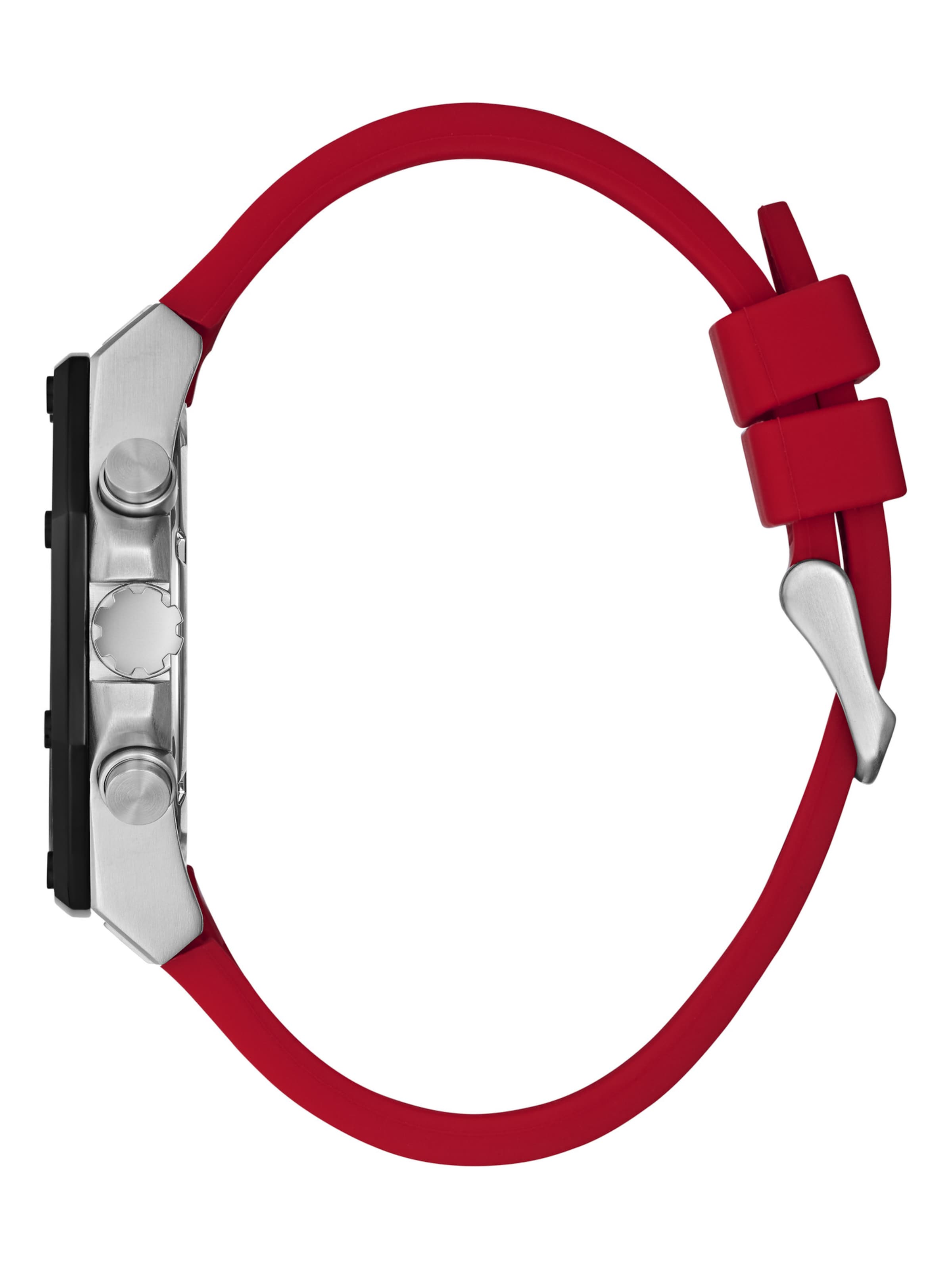 GUESS Uhr 'MOMENTUM' in Rot
