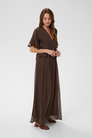 SAINT TROPEZ Dress 'Lindzy' in Brown