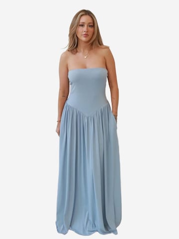 Robe 'Maxi' Hiccup en bleu : devant