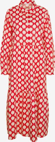 SEIDENSTICKER Shirt Dress 'Schwarze Rose' in Red: front