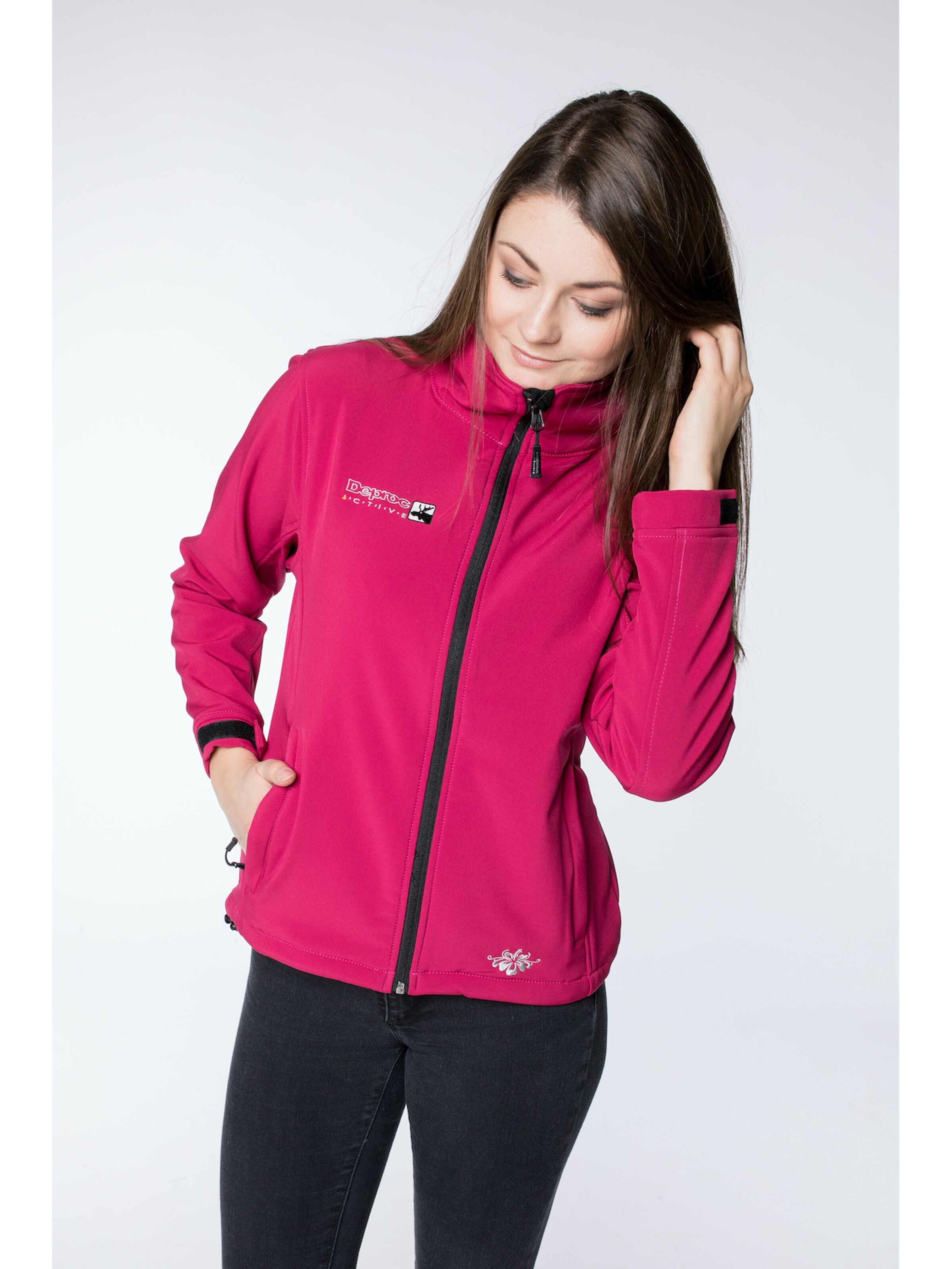 deproc Between-Season Jacket 'WESTLOOK WMN' in Pink: front