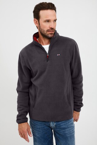 FQ1924 Sweater 'BRODER' in Grey: front