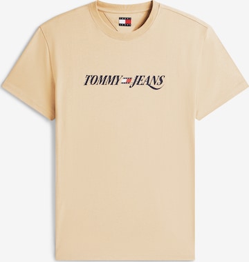 Tommy Jeans Футболка 'VINTAGE' в Бежевый: спереди