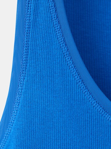 MANGO Top 'Tuli' - Modrá