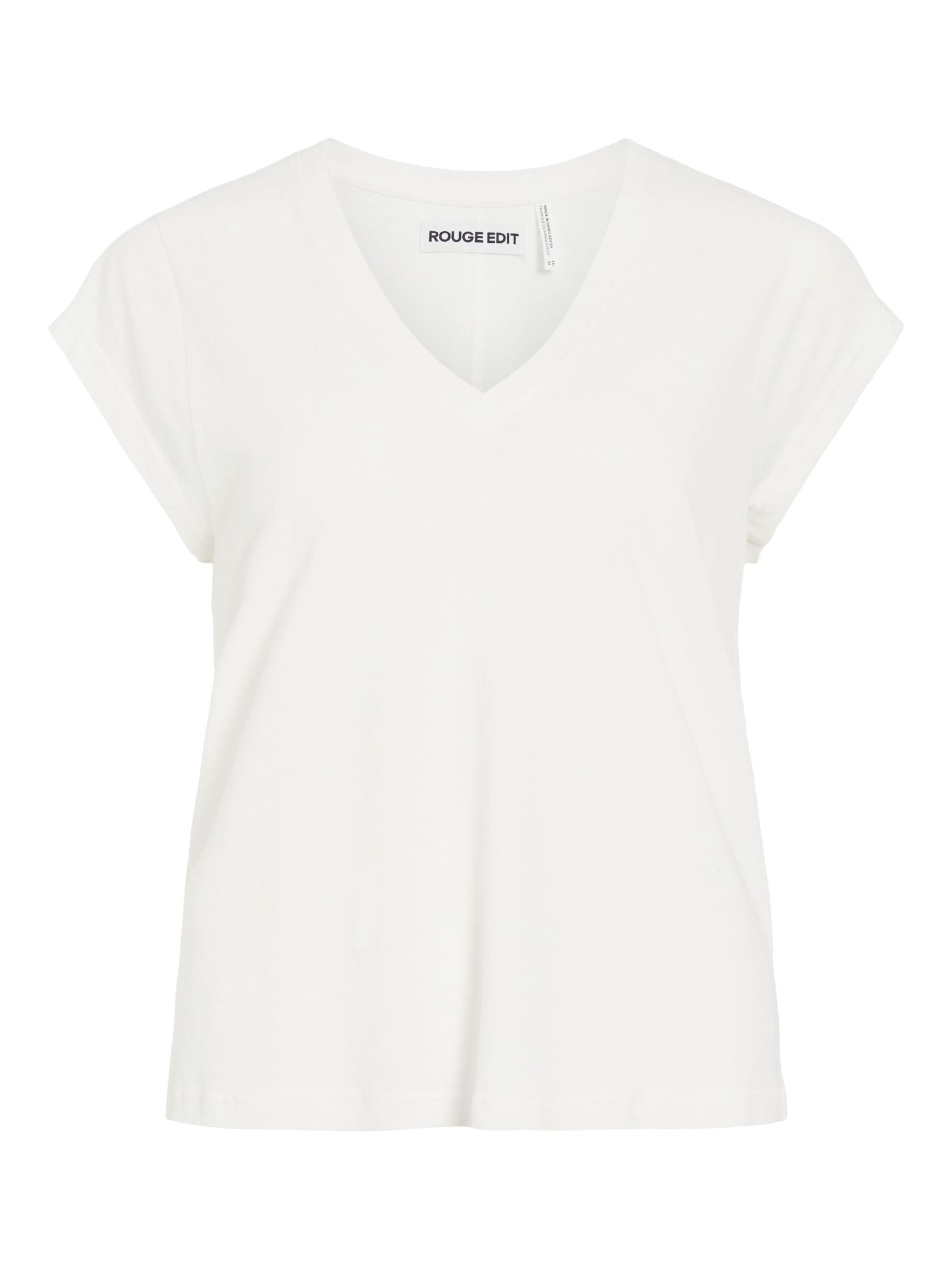 ROUGE EDIT - Camiseta en blanco: frente