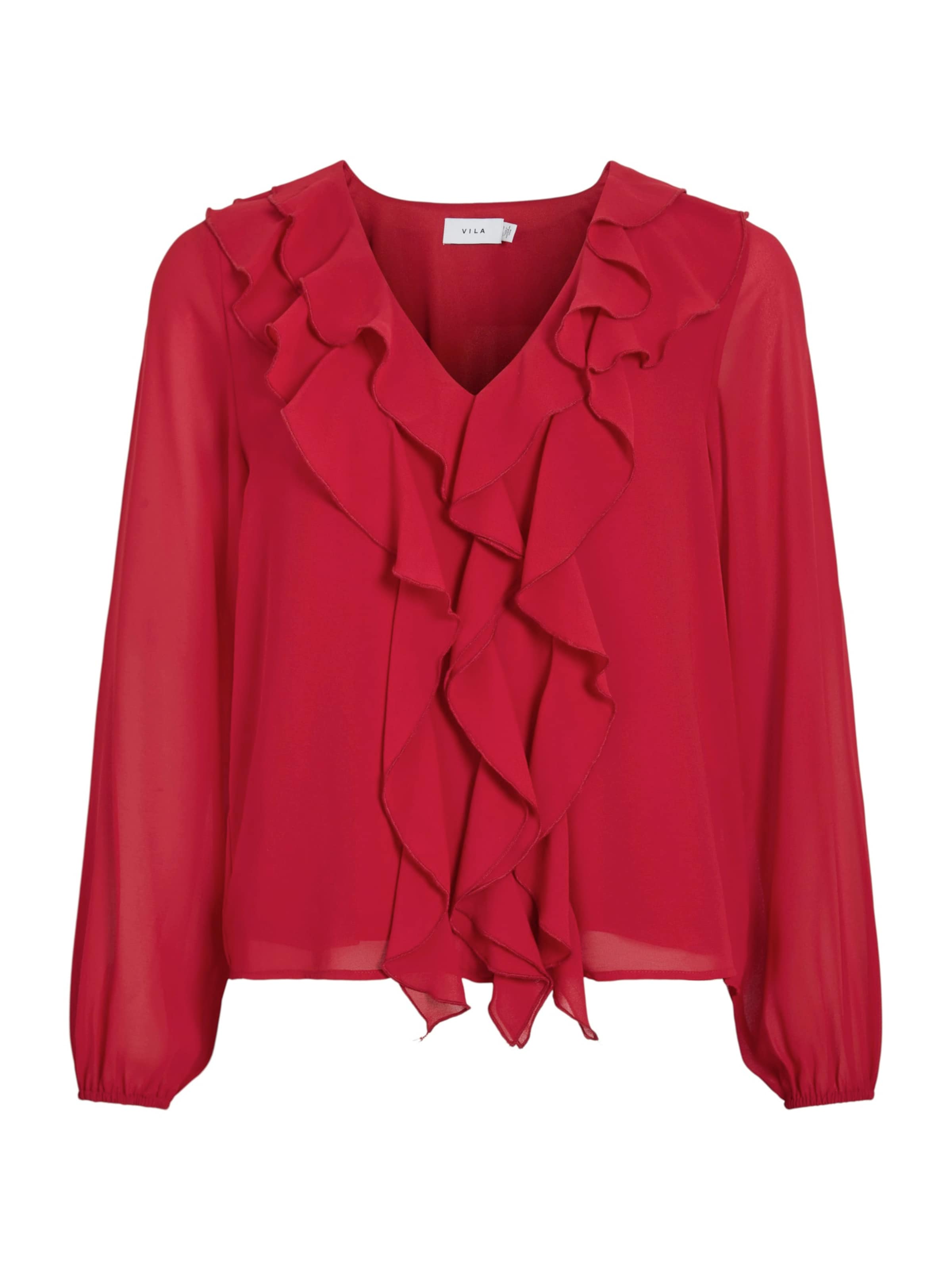 VILA - Blusa 'VIAne' em vermelho: frente