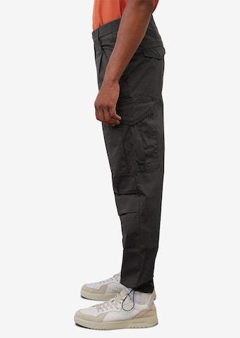 Marc O'Polo Loosefit Cargohose' Belsbo' in Schwarz