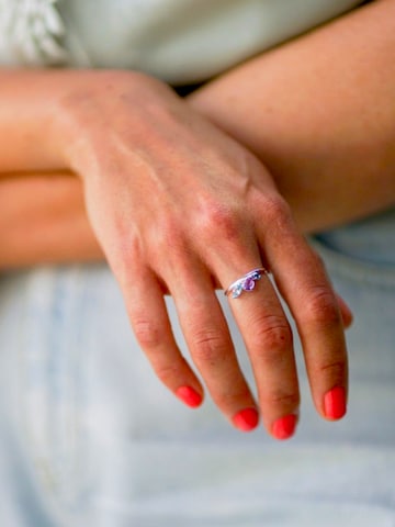 La Moda Me Ring 'Ocean breeze' in Silver