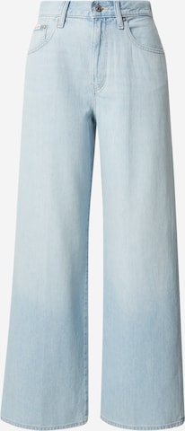 Calvin Klein Jeans Wide Leg Farkut 'ANDERSON' värissä sininen: etupuoli