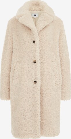 Manteau mi-saison WE Fashion en beige : devant