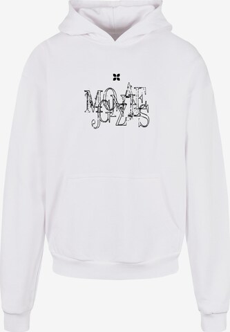 MJ Gonzales Sweatshirt 'Classic V.1' in White: front