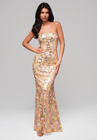 Ombre Avondjurk in Goud