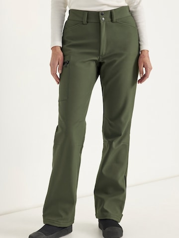 Regular Pantalon fonctionnel Cellbes of Sweden en vert : devant