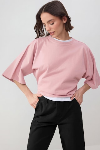 T-shirt Trendyol en rose : devant