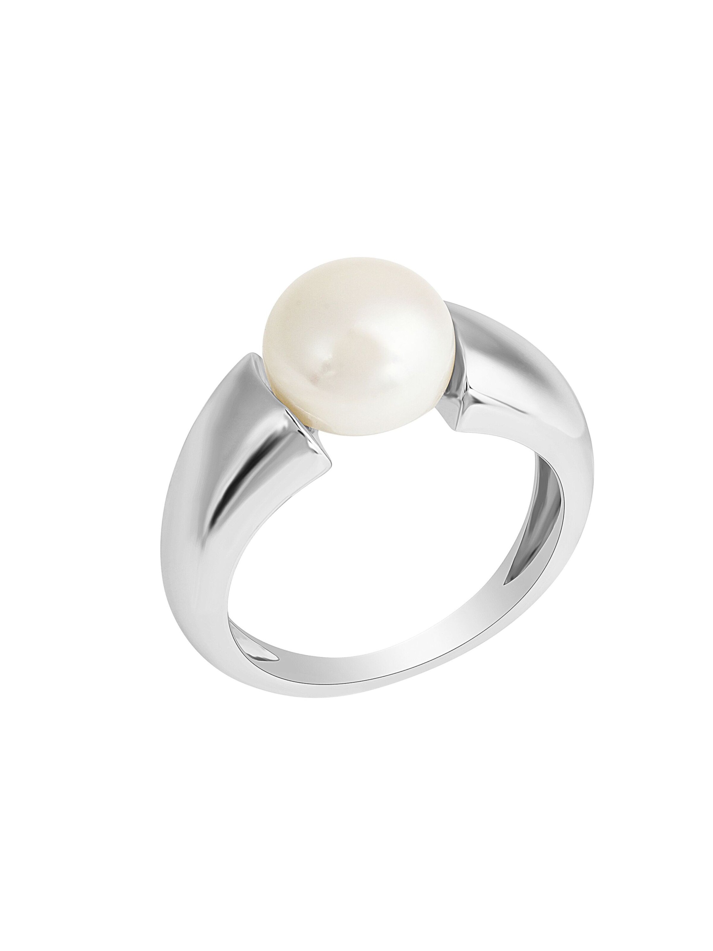 Zeeme Ring in White: front