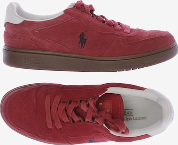 Polo Ralph Lauren Sneaker 40 in Rot: predná strana