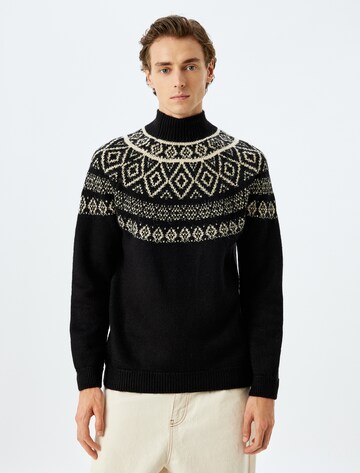 Koton Sweater in Black: front