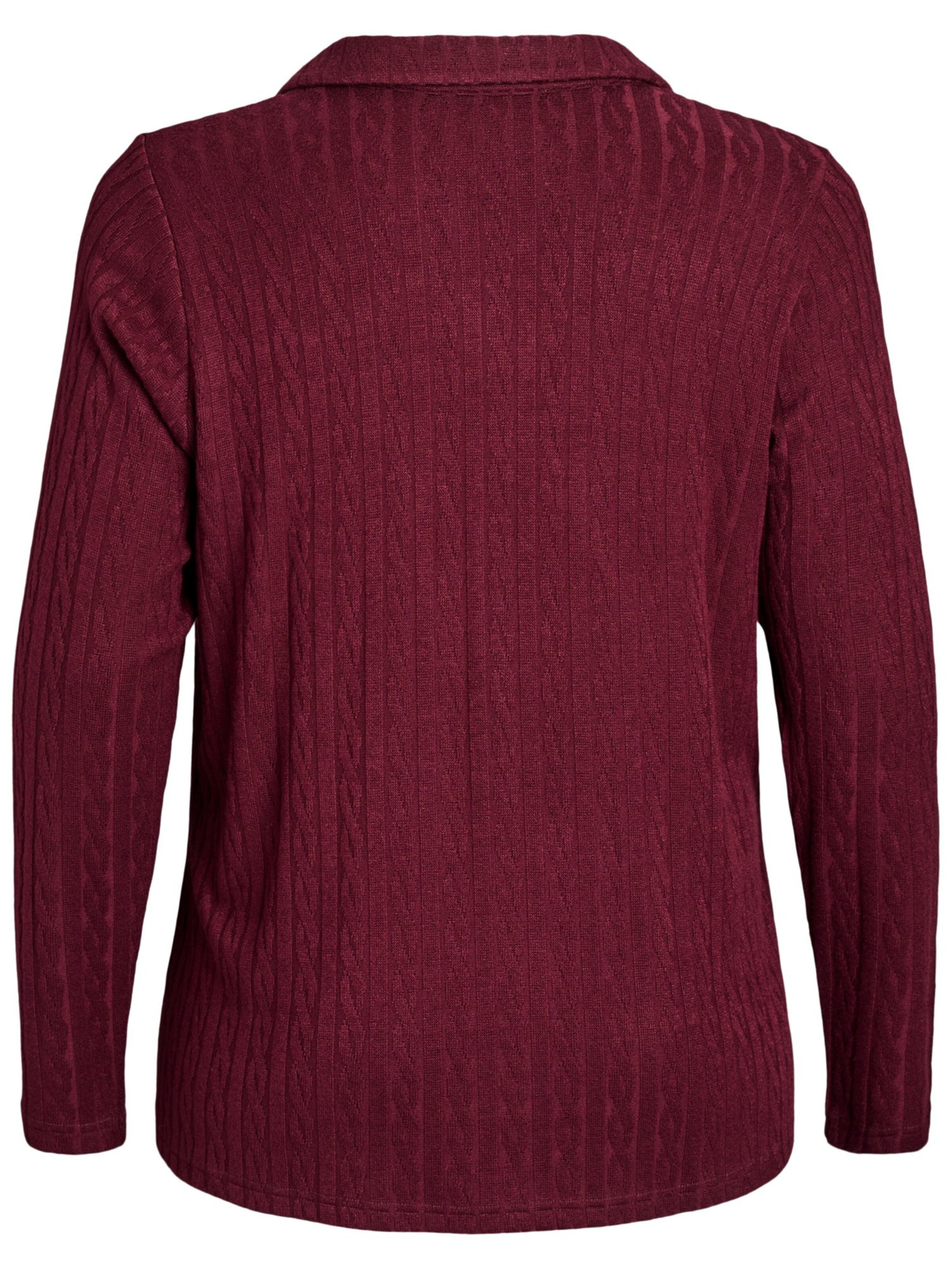 Zizzi Pullover in Rot