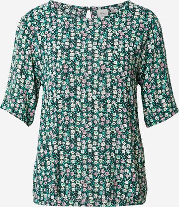 ICHI Blouse 'IHMARRAKECH' in Groen: voorkant