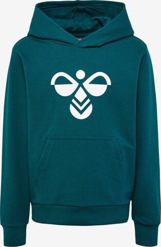 Sweat de sport Hummel en vert : devant