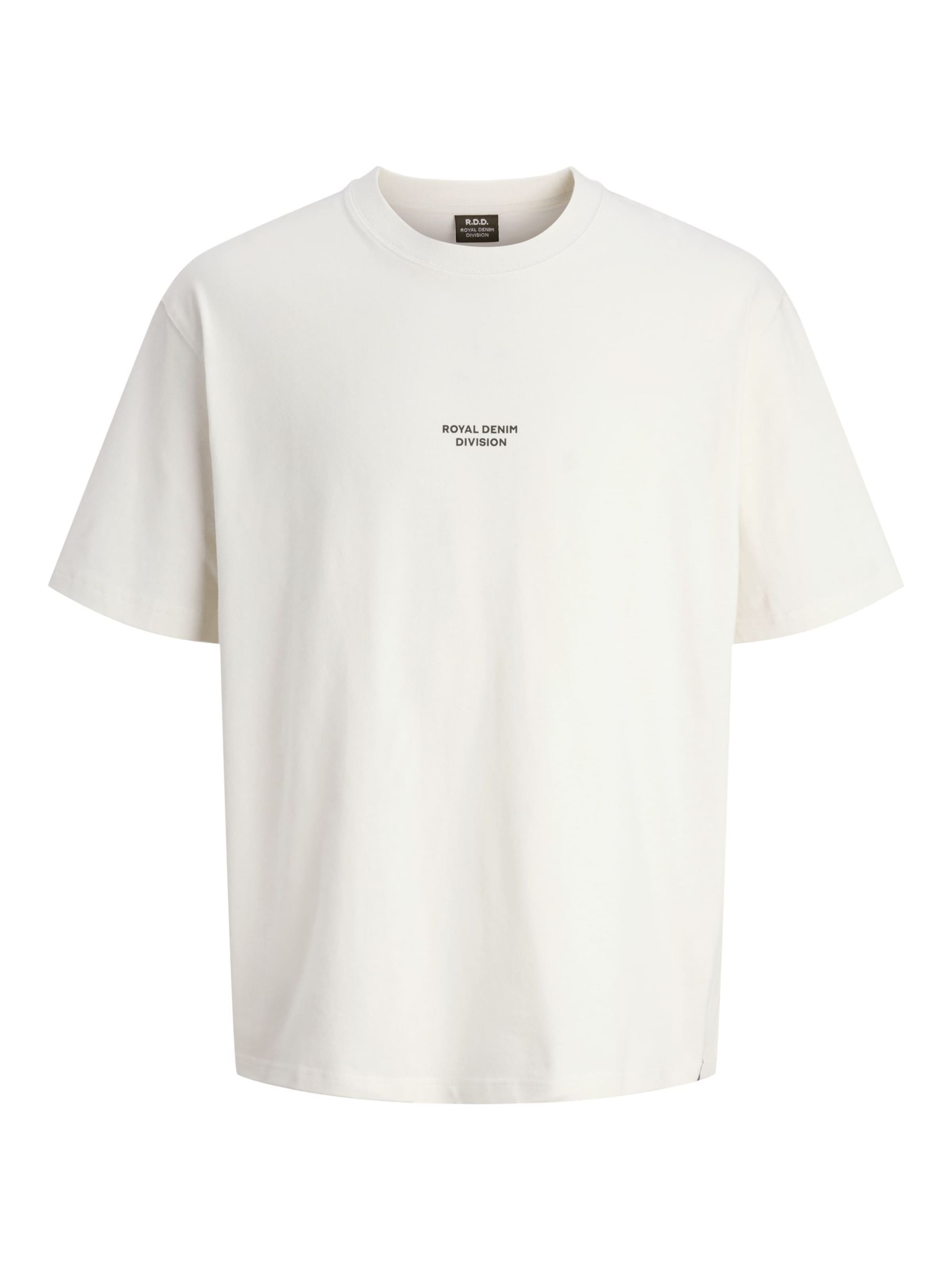 T-Shirt R.D.D. ROYAL DENIM DIVISION en blanc : devant