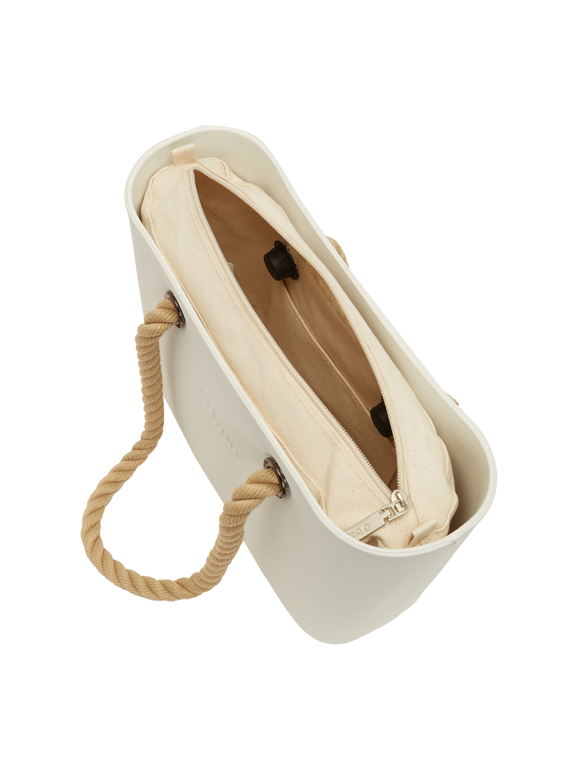 O bag Shopper in White