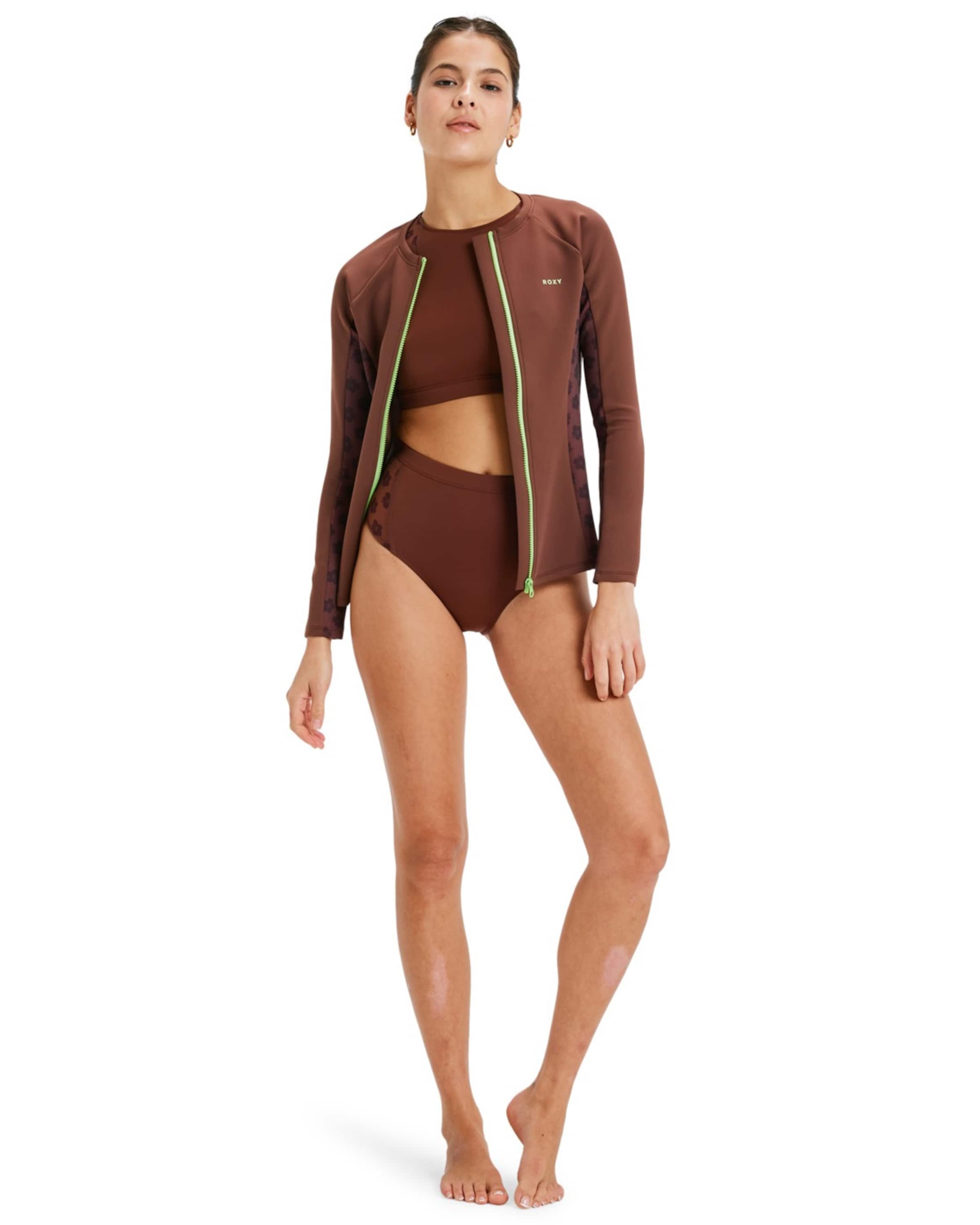 ROXY Functioneel shirt 'Pro Wave' in Bruin