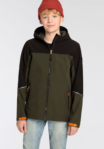 KILLTEC Between-Season Jacket in Green: front