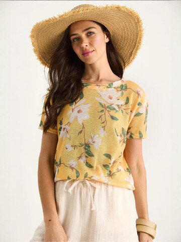 Maglietta di Bianco Lucci in giallo