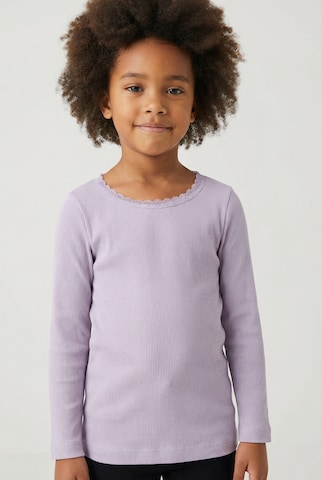 NAME IT Shirt 'NMFKab' in Lila: Vorderseite