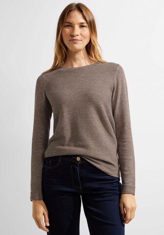 CECIL Sweater in Brown: front