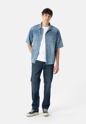 Elias Rumelis Comfort fit Overhemd in Blauw